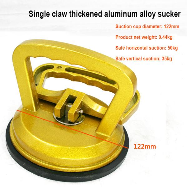 Single Claw Plastic / Aluminum Heavy Duty Glass Vacuum Suction sucker Tools for Tile Ceramic Glass Installation