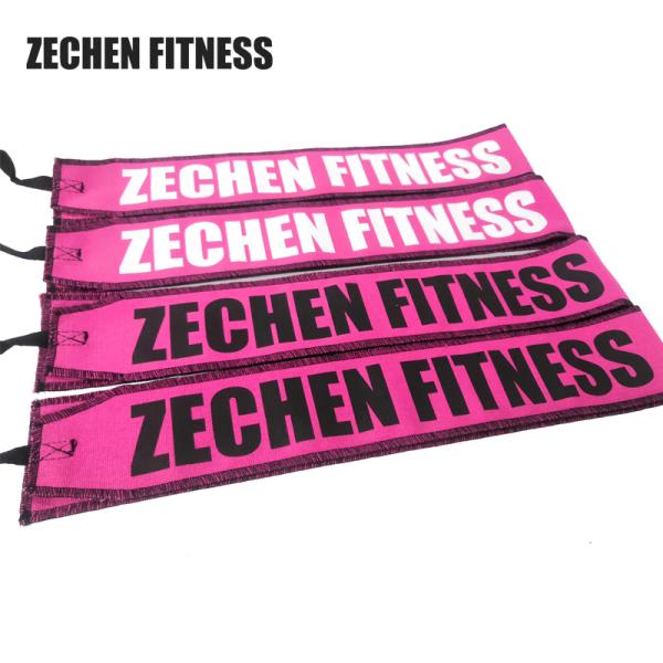 7.3cm Crossfit Wrist Wraps Fitness 90cm Pink Weight Lifting Straps Cotton Gym Support