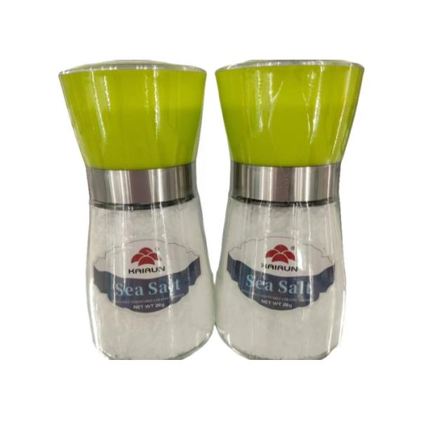 Adjustable Glass Grinder Salt And Pepper Refillable Grinders CUstomized grinder