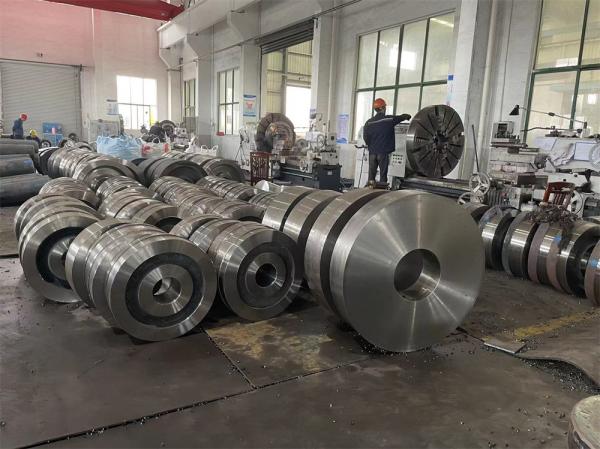 ISO9001 42CrMo4 Open Die Forming Steel Shafts Gear Wheels Wind Power Systems