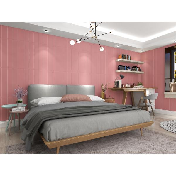 Moderno estilo 3D de madera panel de pared de cubierta de pegatinas con tecnología a prueba de agua