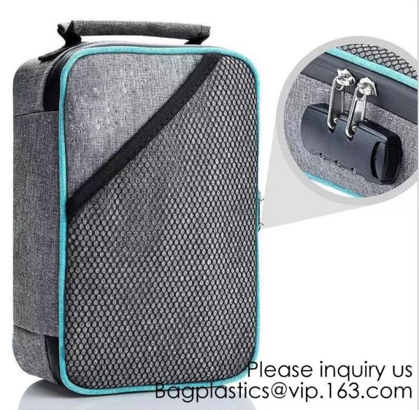 Functional Organizer, Smell Proof Case, Purse, Fanny Pack, Gym Bag, Odor-Blocking Clutch, Scent Free
