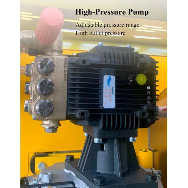 Small Electric High Pressure Cleaner Mobile Ad Dustbin Washing Vehicle Factory