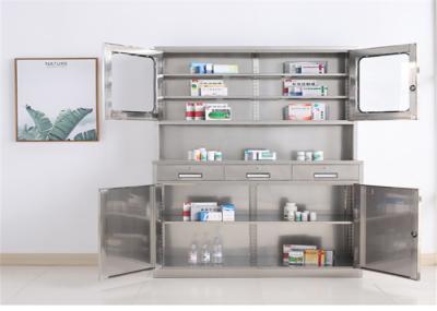 Capacidade de armário de exposição da medicina do hospital do elevado desempenho grande fácil mover-se