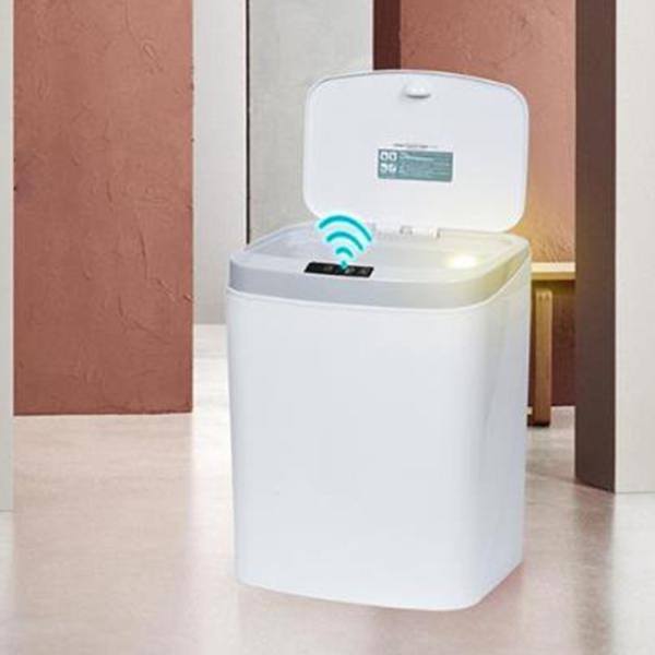 Fire Embedded Smart Trash Can Stainless Steel Smart Garbage Bin