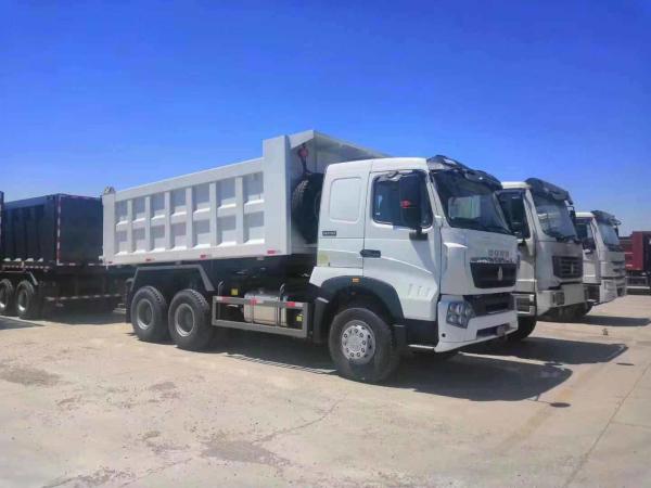 Tire Design Tubeless 10 Wheeler 6*4 Tipper Trucks Used Truck HOWO Second Hand Dump Truck
