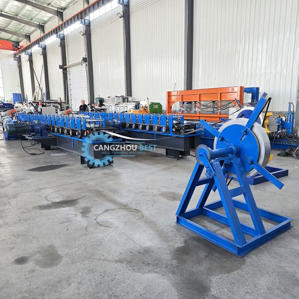20x20mm Small Size Steel Profile Laser Welding Square Tube Making Roll Forming Machine