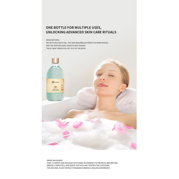 Aromatherapy Carotene Milk Bath Massage Oil Products Deeply Nourishing And Relaxing