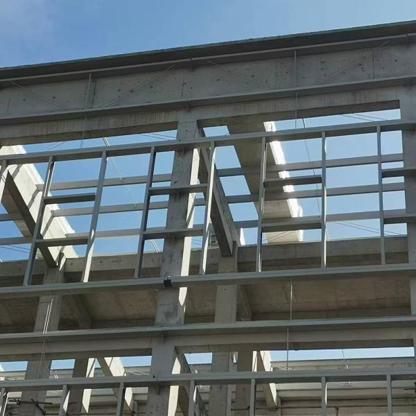 Large Span Prefabricated Steel Structure Building Q355 Q235 Steel Frame Structure Building