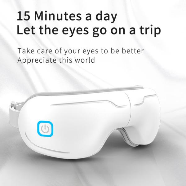 Customized Lable Logo Hot Compress Eye Care Massager for Smart Electric Eye Massage