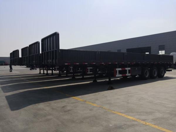 Jost Kingpin 3 Axle Side Wall Semi Trailer for Heavy Duty Transportation Provider