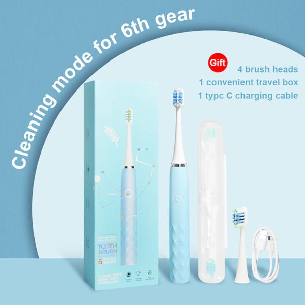 Wholesale Cleaning Whitening Massage Mode Smart Electric Toothbrush Last For 60 Days