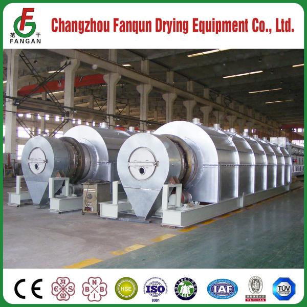 Atmospheric Continuous Rotary Drum Dryer 11KW Rotary Kiln Dryer