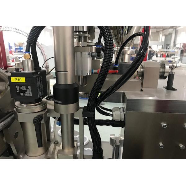 Cosmetic Plastic Tube Filling Machine 80 Pieces/Min Intermittent Operating Mode