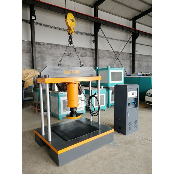 60T 100T Servo Hydraulic Compression Tester | for Manhole Cover Strength Test | Computer Control System