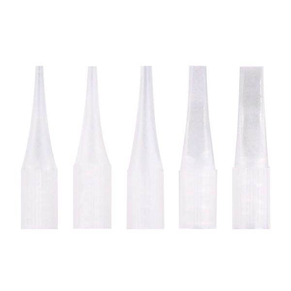 Disposable White Permanent Makeup Plastic Needle Tips