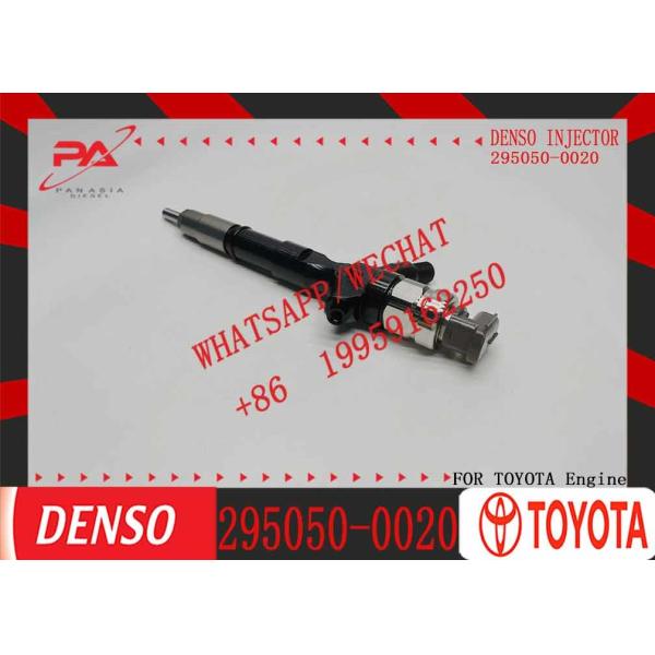 New Fuel Injector 23670-30190 23670-39196 295050-0020 295050-0100 For Toyota Land Cruiser Prado Fortuner Dyna 2001-2010
