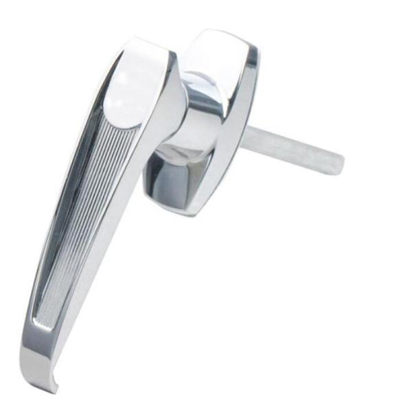 L Cabinet Push Handle Lock 115x30mm Zinc Alloy Carbon Steel Stainless Steel