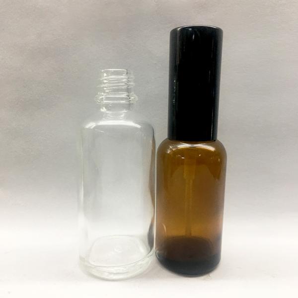 Garrafa de Boston do vidro do OEM 30ml 50ml 100ml para cuidados com a pele do soro da loção
