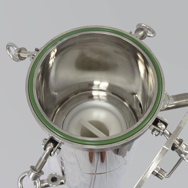 Industrial Stainless Steel Multi Cartridge Filter Housing For Water Treatment