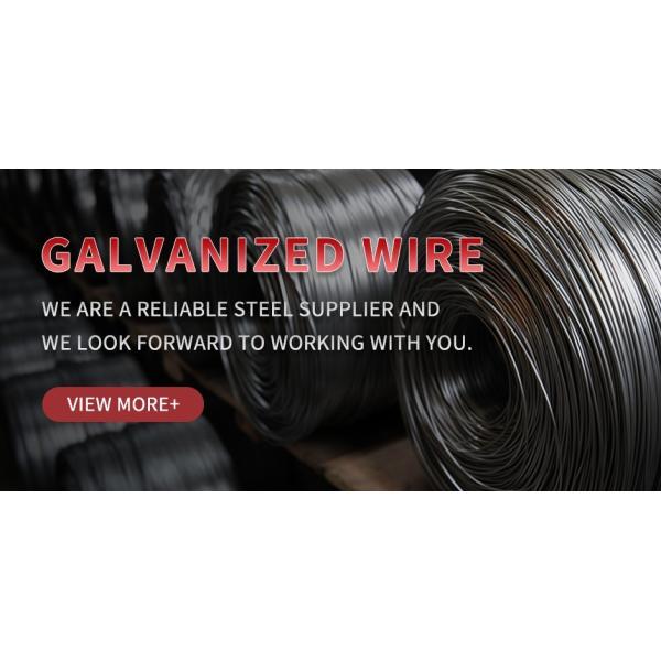 Drawn Wire Gi Binding Wire Hot Dipped Galvanized Iron Steel Wire with CCC Certification