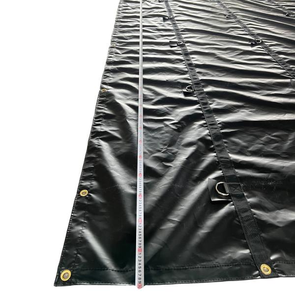58 60 PVC Truck Cover Tarp Tarpaulin Waterproof Cover Madeira Tarpa com Grommets