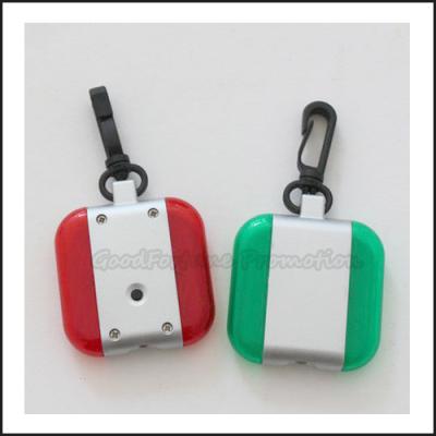La forme du sac reflète le porte-clés de sécurité à LED