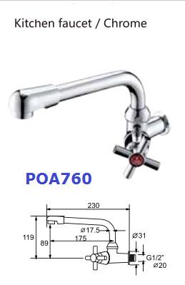 G1/2 Contemporary Plastic Wall Basin Toilet Hand Faucet  Easy Installation With Water Saver Design and Water Filfer