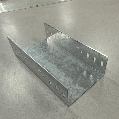 2m-6m Length Galvanized Cable Tray Durable/Easy To Install Wall Mounted Cable Tray