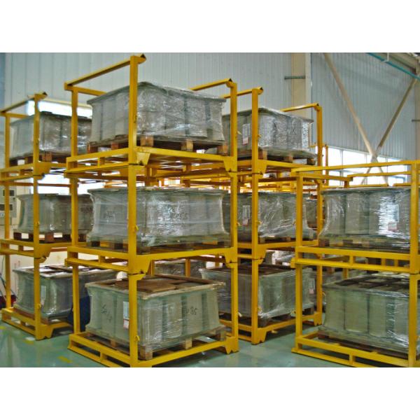 Durable Collapsible Pallet Portable Stacking Racks , 1000kg-2000kg