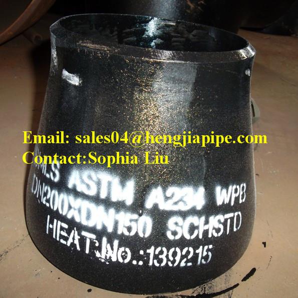 A234 WPB steel Concentric reducer