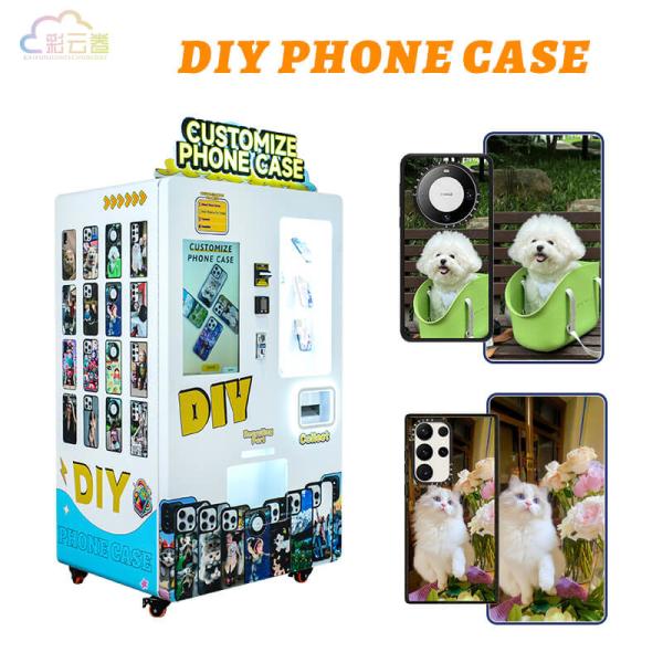 Customizable Phone Case Printing Vending Machine with Printing Speed Up To 3 Mins Per Case L113*W87*H220cm