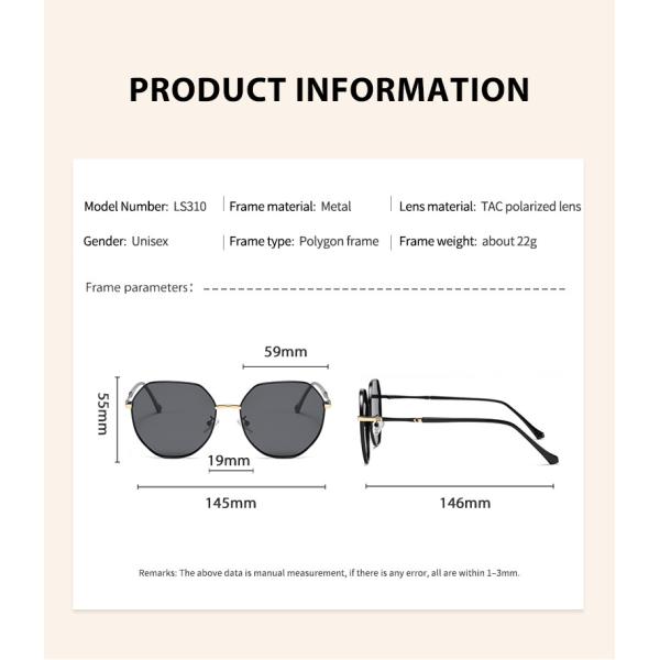 Proteja los ojos alrededor del CE de las gafas de sol del metal, gafas de sol polarizadas ULTRAVIOLETA antis