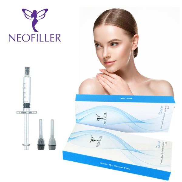 Room Temperature Preserved Transparent Hyaluronic Acid Filler Injections For Hypodermic Layers