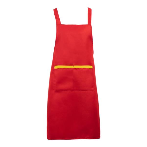 Custom Hairdressing Apron with Digital Printing and Adjustable Straps
