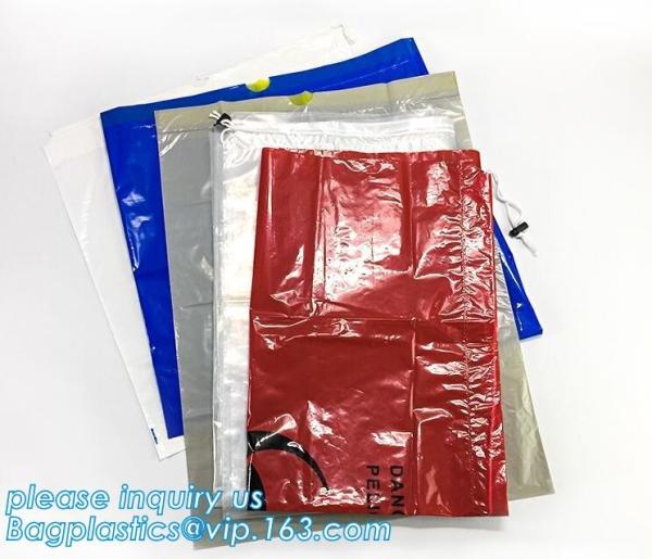 Disposable biohazard infectious plastic drawstring medical waste bag, Promotional mini biohazard drawstring packaging ba