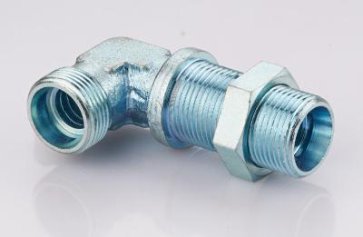 Bulkhead Elbow Male Din Hydraulic Fittings Din 2353 Passivation Surface Treatment
