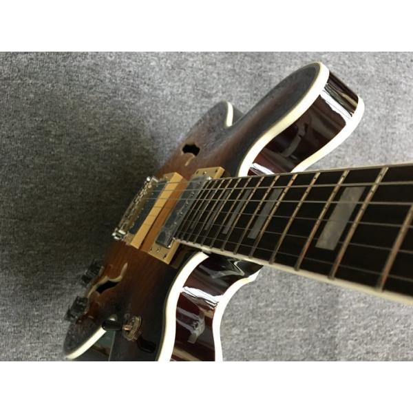 2018 New ES-339 Small Jazz Electric Guitar es 339 semi yollow body In Sunburst ES339