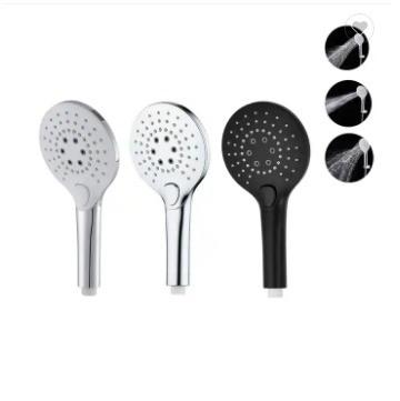 Transform Your Shower 3 Functions Bathroom ABS Chrome High Pressure Hand Held Water Saving Shower Head