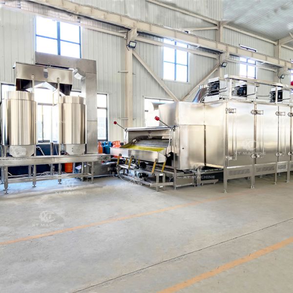 Machine à éplucher les cacahuètes en acier inoxydable, capacité 500-1000 kg/h