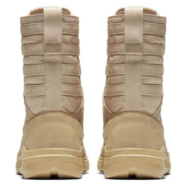 Хаки неподдельный кожаный верхний нейлон ботинок усиленный с резиновым Outsole