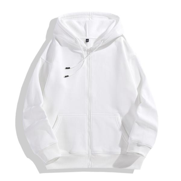 Men'S Soft Fleece Hooded Sweatshirt With Pocket Casual Zip Up Athletic Hoodie