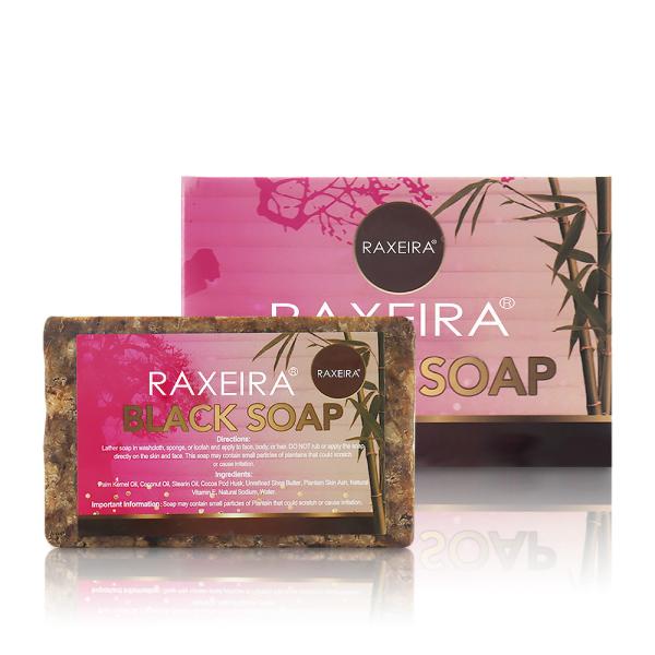 Private Label Africa Black Soap For Acne Dry Skin Rashes Scar Removal