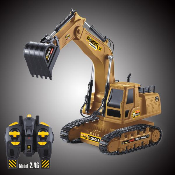 Simulation 1 18 Scale Excavator Toy Large Electric Construction Vehicle for Children