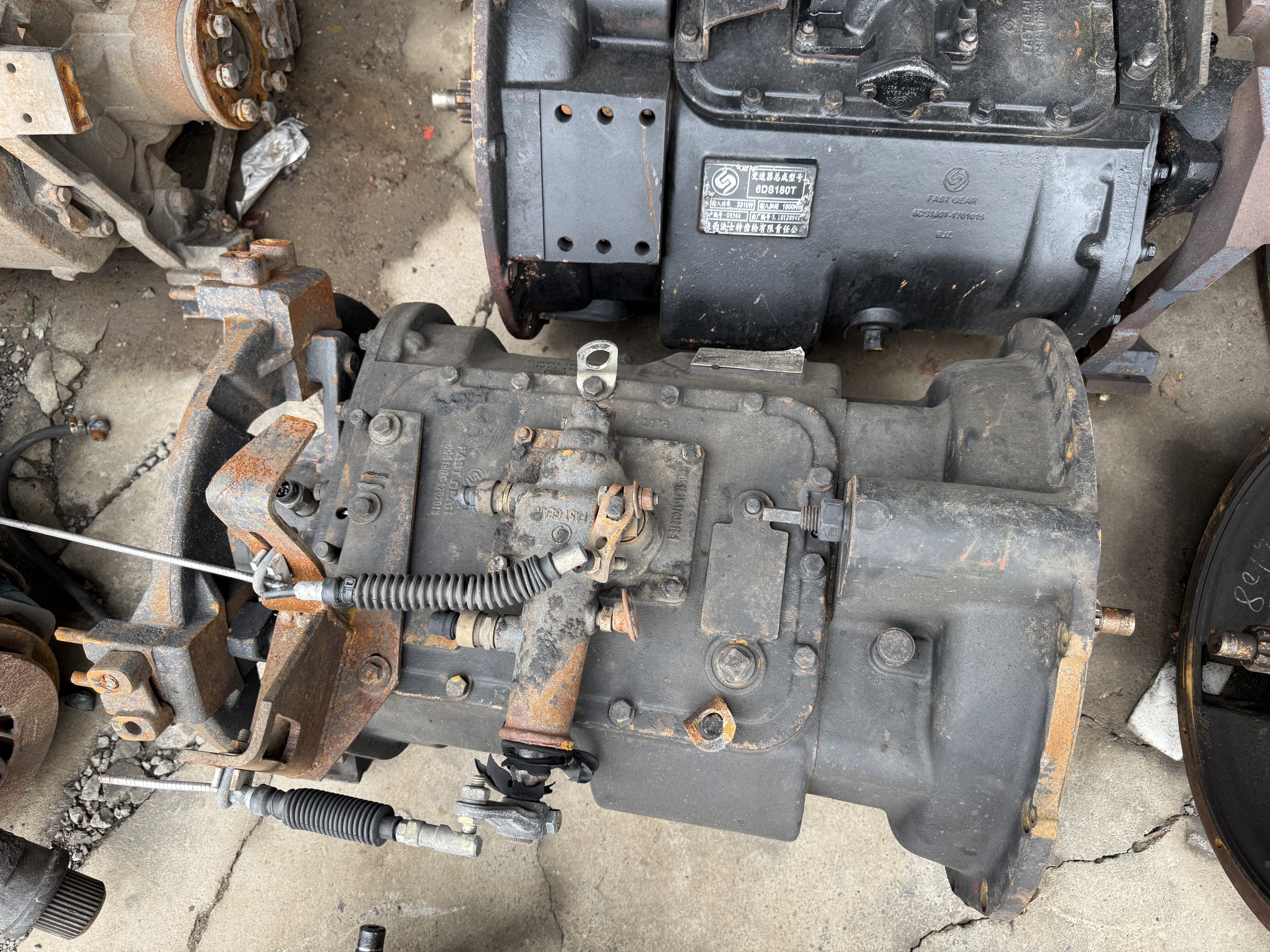 Used Original FAST 6DS150T Manual Transmission Gearbox Assembly For Bus Coach