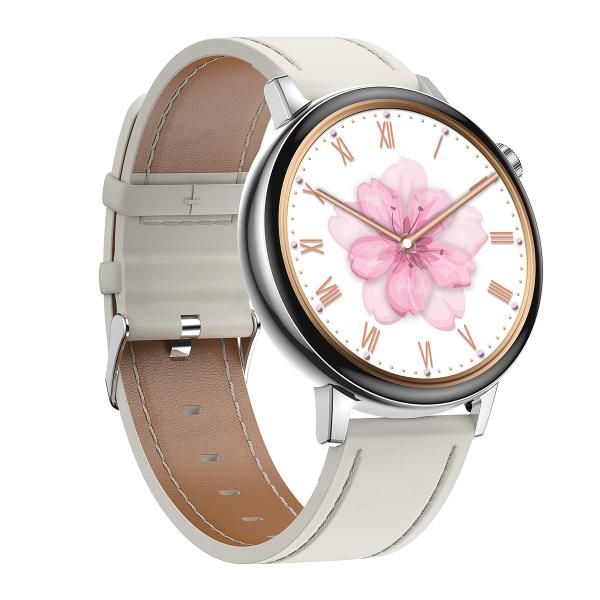 Round Ip68 Water Resistant Smart Watch With 1.44 Inch Full Touch Screen