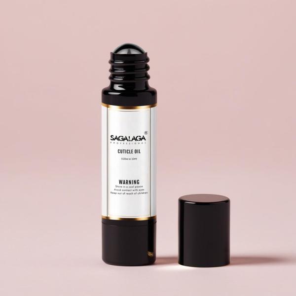 Rollerball Custom Logo Cuticle Oil for Nails Care Treatment 10ml Fruit Fragrance Natural Nail Oil Cuticle Repair