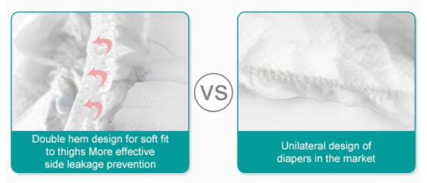 B Grade Diaper hot sell cheap price disposable baby diaper