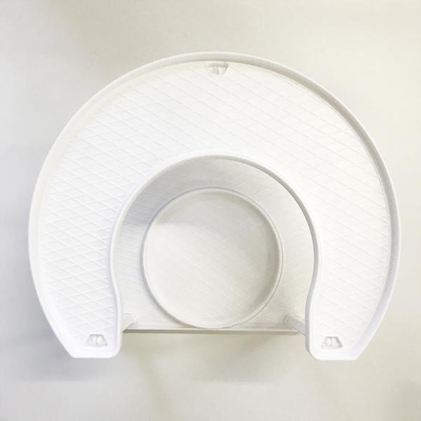 Home Cosmetic Storage Gods ABS Rotating Shelf Cabinet Organizer with Customized Logo