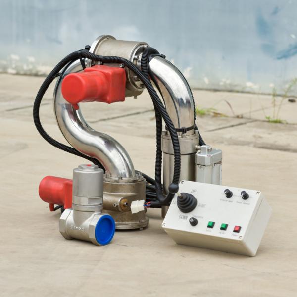 Cañón de agua eléctrico de acero inoxidable de 24 V para camión de rociadores de gasolinera Diseño personalizado